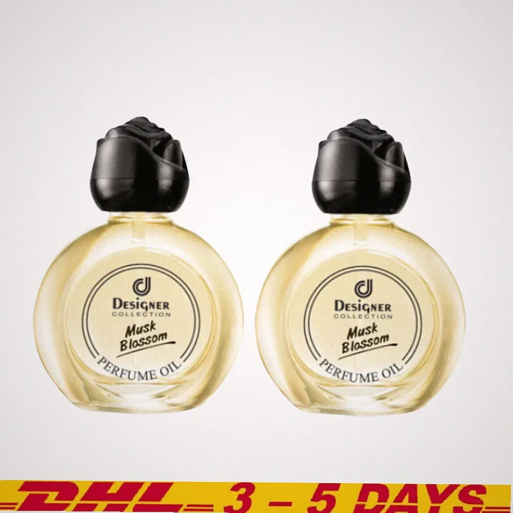 2 bottle Musk Blossom COSWAY Designer Collection Perfume Oil Musk Blossom 17ml