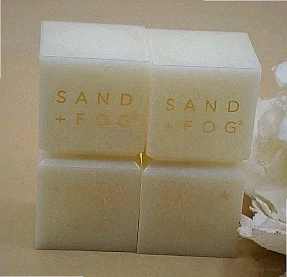 2~Sand + Fog Vanilla Musk Solid Perfume 0.23 oz New Without Box