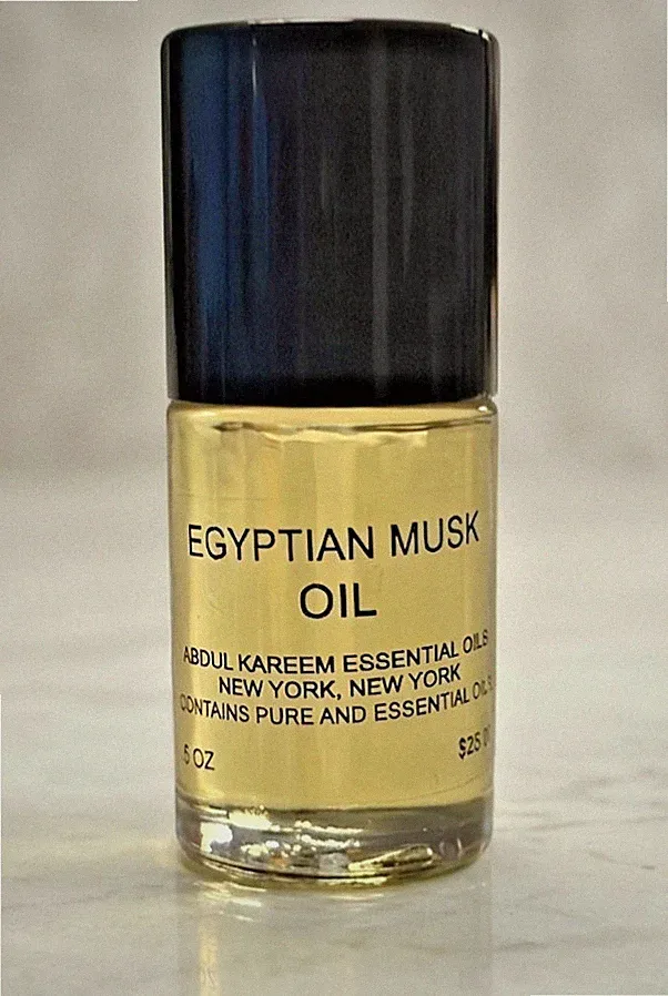 ABDUL KAREEM Egyptian Musk Oil Fragrance Perfume Oil Scent 0.5 oz