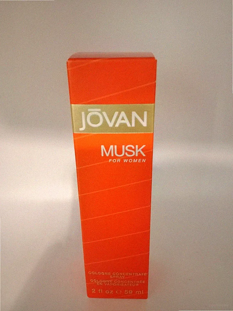 Jovan Musk For Women Cologne Concentrate Spray 2 Fl Oz New In Box