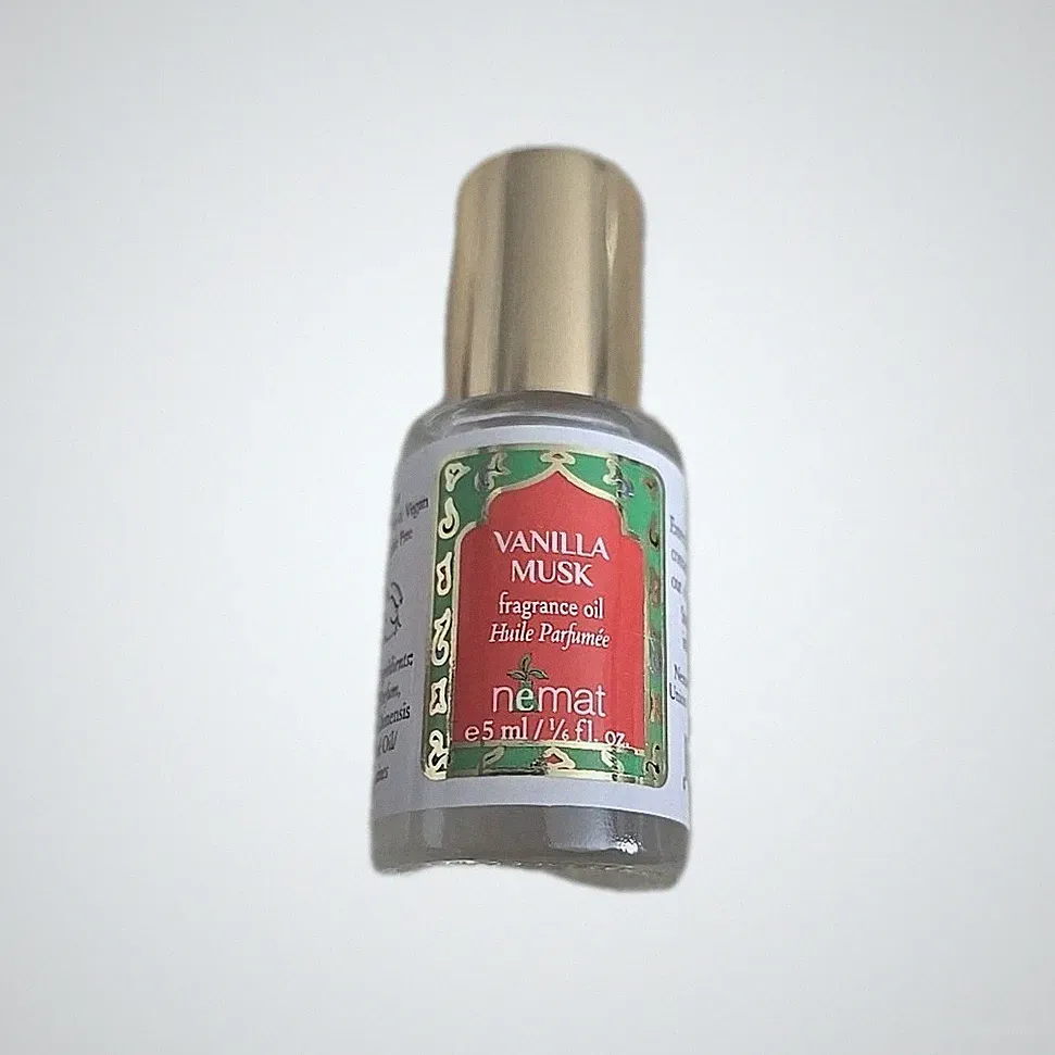 NEMAT Fragrance Oil Rollerball in VANILLA MUSK 5 ml Perfume Roll-On Nwob
