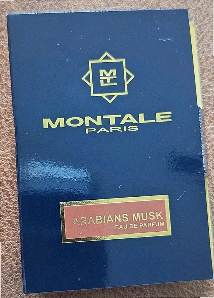 NEW Montale Arabians Musk Eau De Parfum 0.06oz/2ml Deluxe Travel Sample Spray