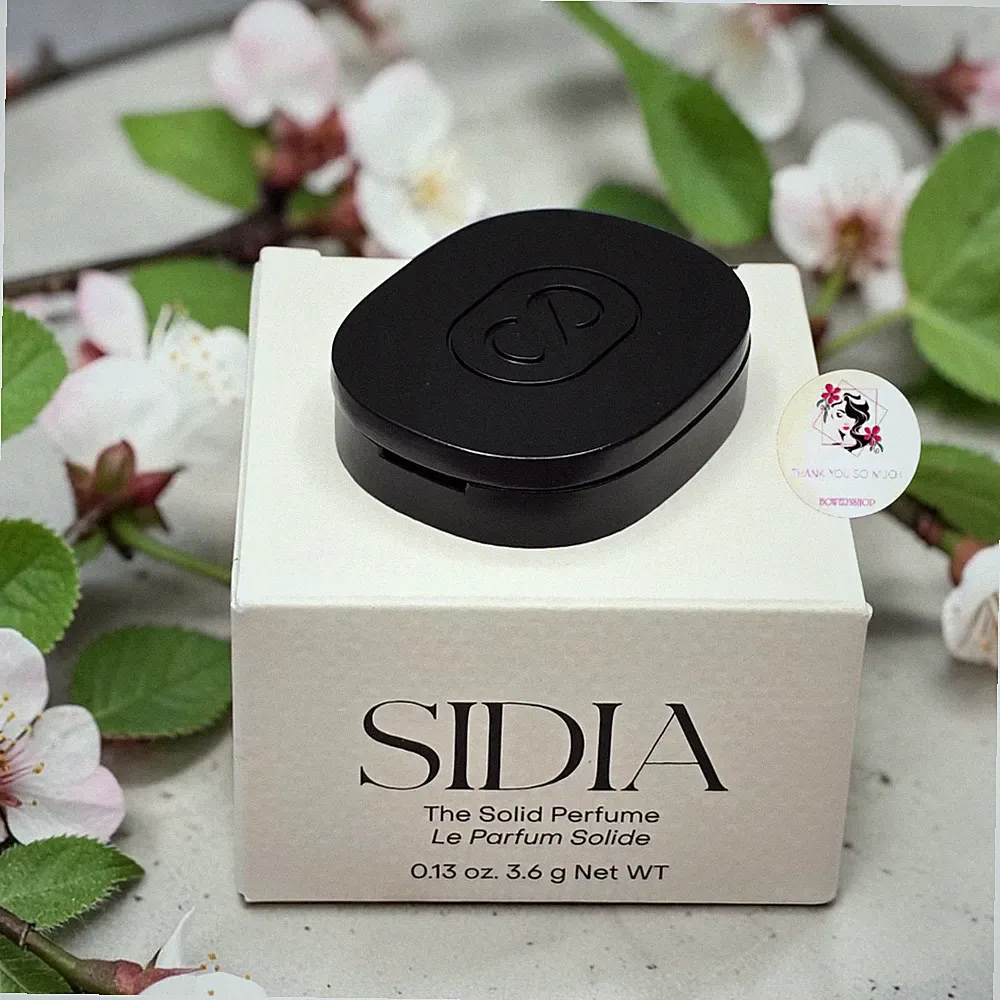 Sidia The Solid Perfume In Soaked Cypress & Musks 3.6 g/0.13 oz Full Size Boxed