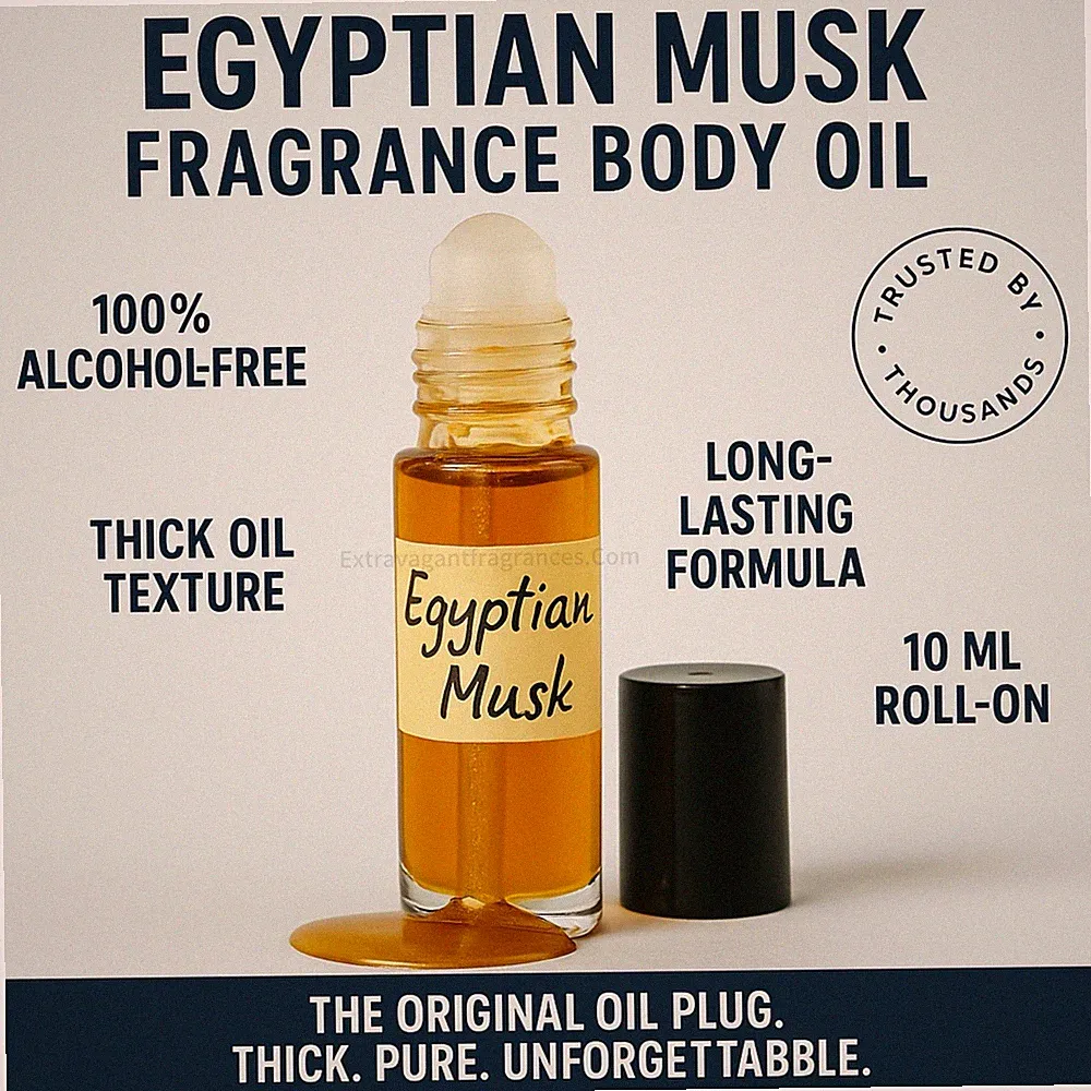 Top Selling Old School Thick Egyptian Musk. Buy 2 Get 1 Free, Buy 3 Get 2 Free!