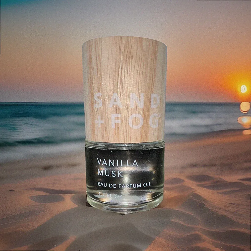 🆕 VANILLA MUSK EAU DE PARFUM OIL ROLLERBALL BY SAND + FOG 1.7OZ *AUTHENTIC*